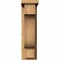 Ekena Millwork Newport Smooth Corbel w/Backplate, Western Red Cedar, 5 1/2"W x 12"D x 20"H COR06X12X20NEW01SWR - alternate 3